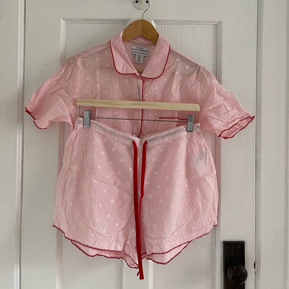 Cupcakes & Cashmere pink pajamas set